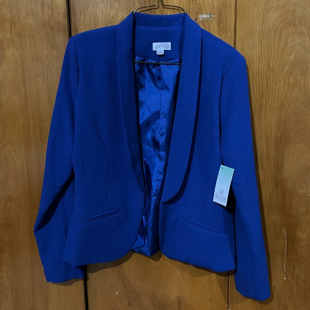 Blue blazer size large